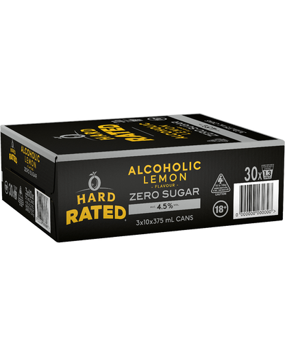 Hard Rated No Sugar 10 Pack Cans 375ml