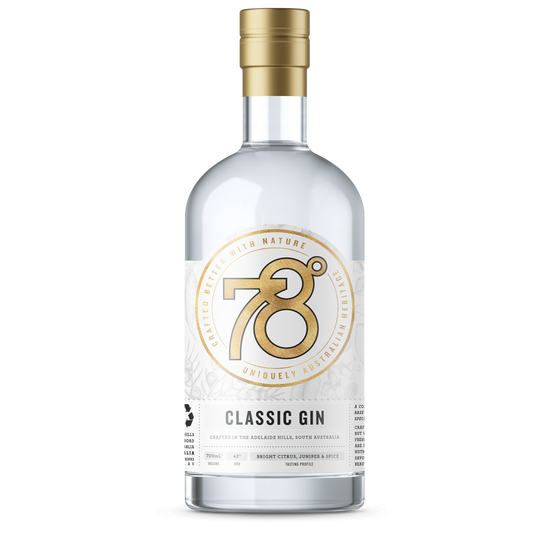Adelaide Hills Distillery 78 Degrees Gin 700ml - Boozeit.com.au