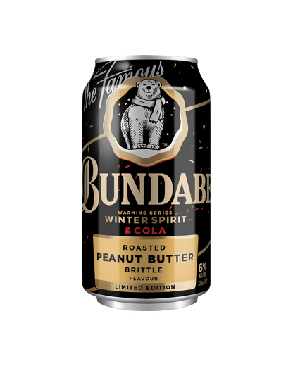 Bundaberg Winter Series Peanut Butter Brittle & Cola 6% Cans 375ml