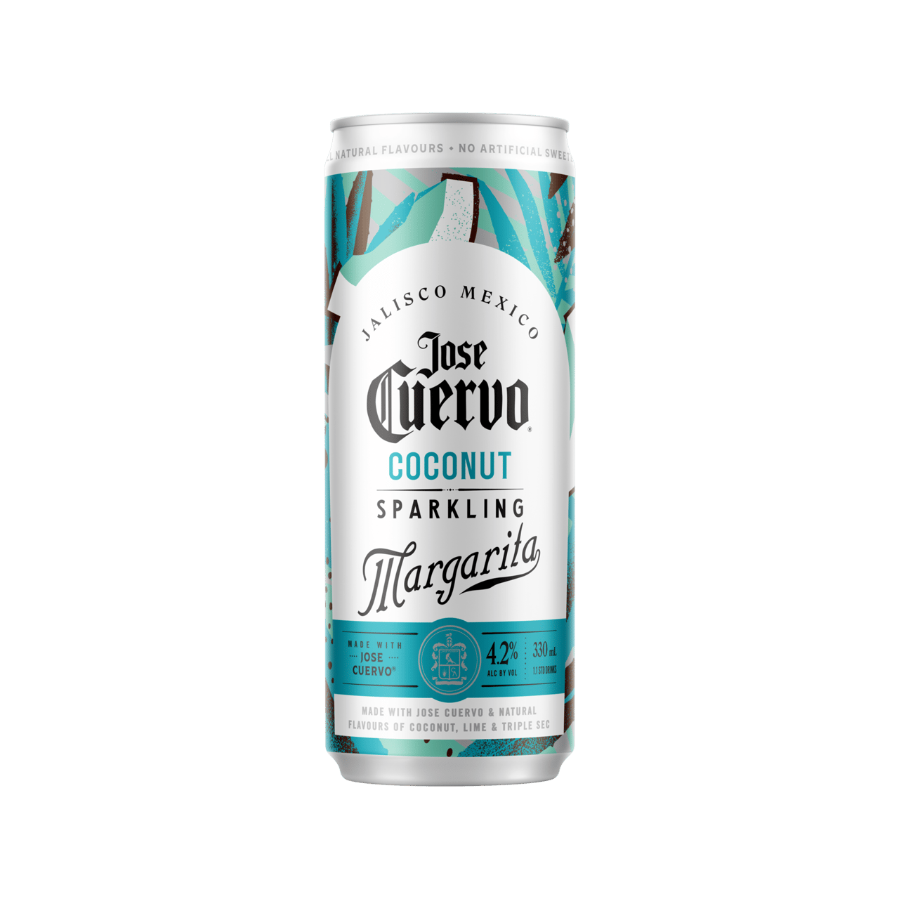 Jose Cuervo Coconut Sparkling Margarita Cans 330ml - Boozeit.com.au