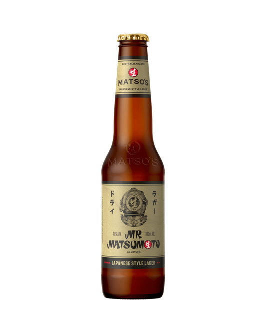 Matso's Mr Matsumotos Japanese Style Lager Bottle 330ml