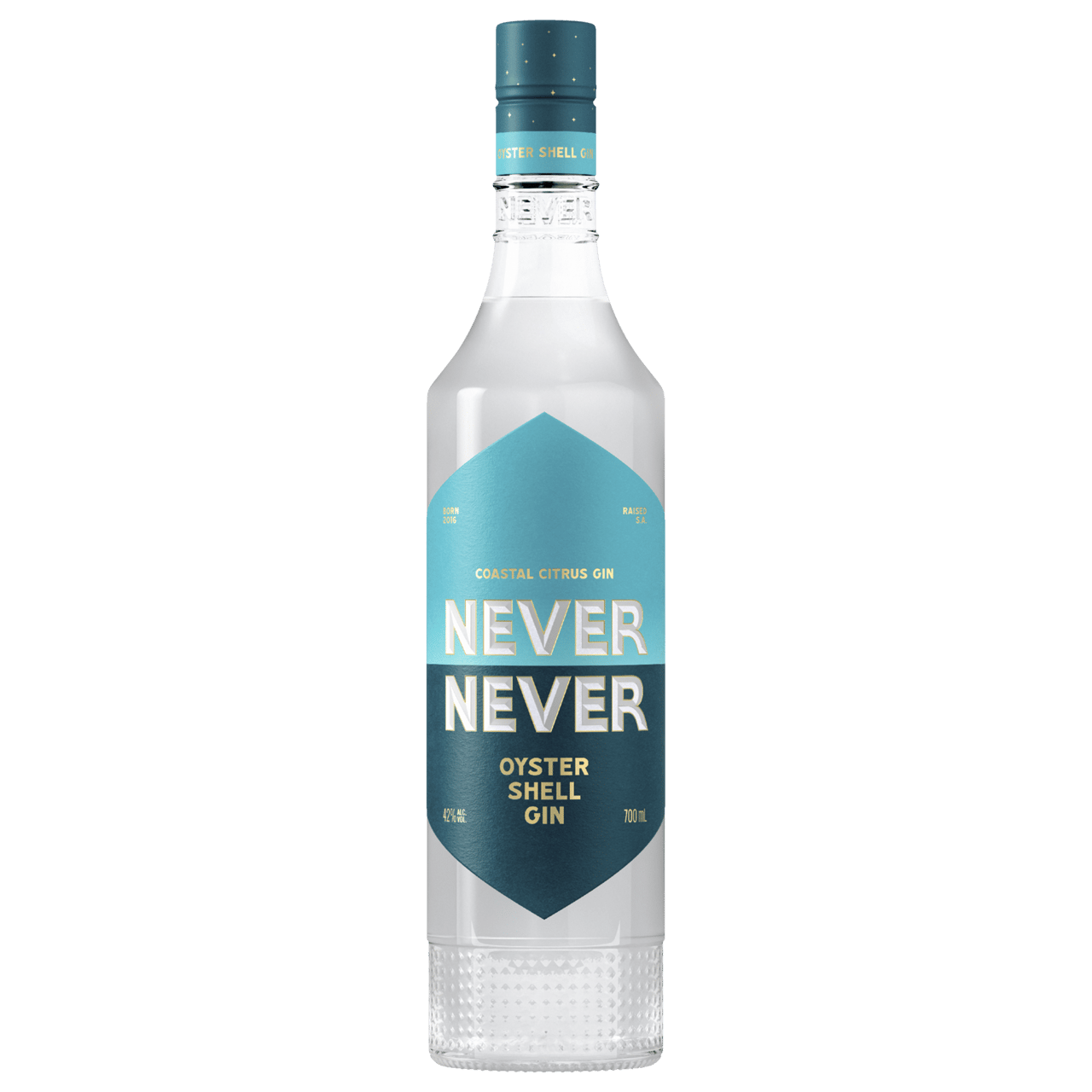 Never Never Oyster Shell Gin 700ml - Boozeit.com.au