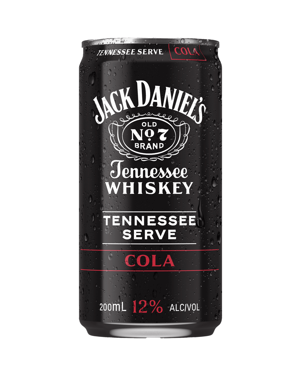 Jack Daniel's Tennessee Whiskey Tennessee Serve & Cola 12% 200ml