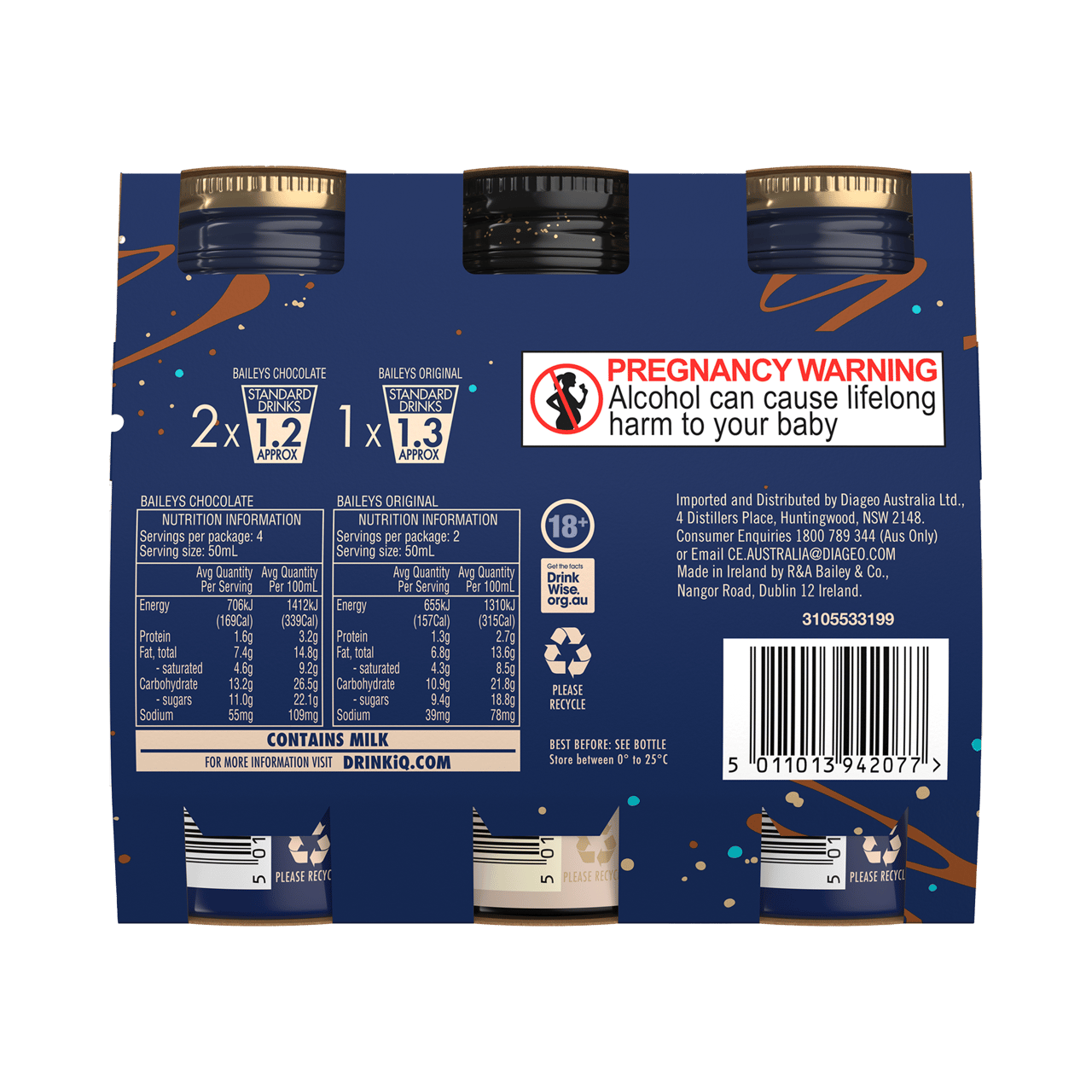 Baileys Minis Mixed Pack 3x100ml