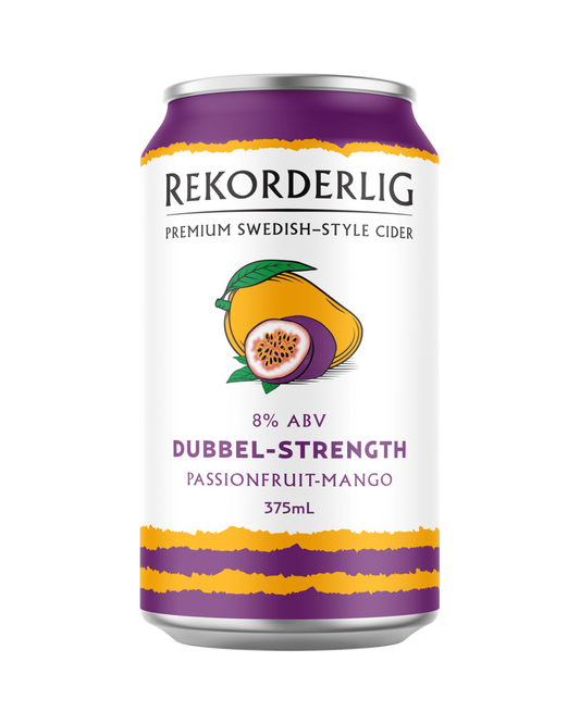 Rekorderlig Double Passionfruit Mango Cans 375ml