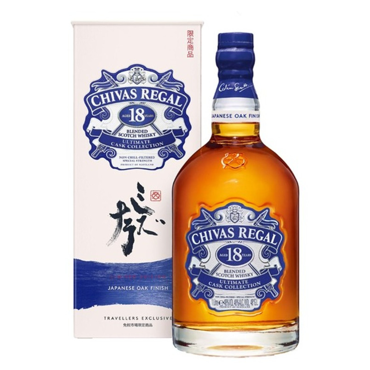 Chivas Regal 18 Japanese Oak Finish Blended Scotch Whisky 1L