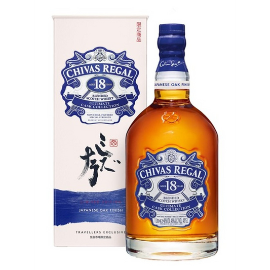 Chivas Regal 18 Japanese Oak Finish Blended Scotch Whisky 1L