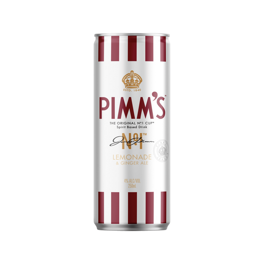 Pimm's No 1 Lemonade & Ginger Ale Cans 250ml