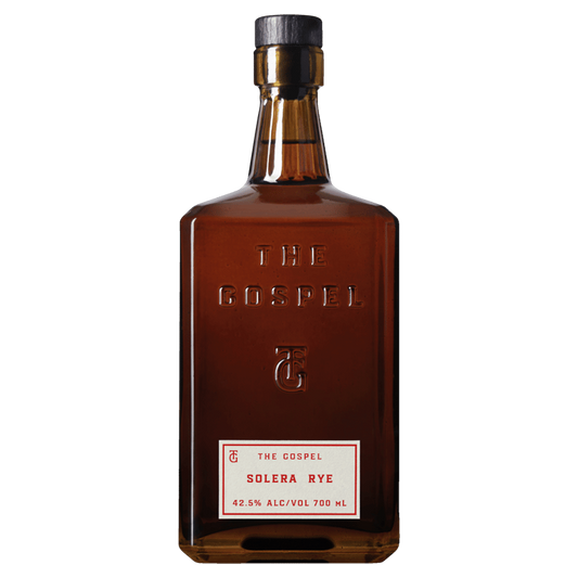 The Gospel Solera Australian Rye Whisky 700ml