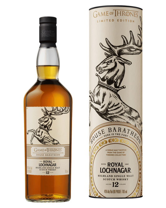 Royal Lochnoagar 12 Year Old Game of Thrones House of Baratheon Single Malt Scotch Whisky 700ml