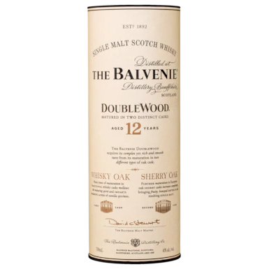 The Balvenie Doublewood 12 Year Old Single Malt Scotch Whisky 700ml - Boozeit.com.au