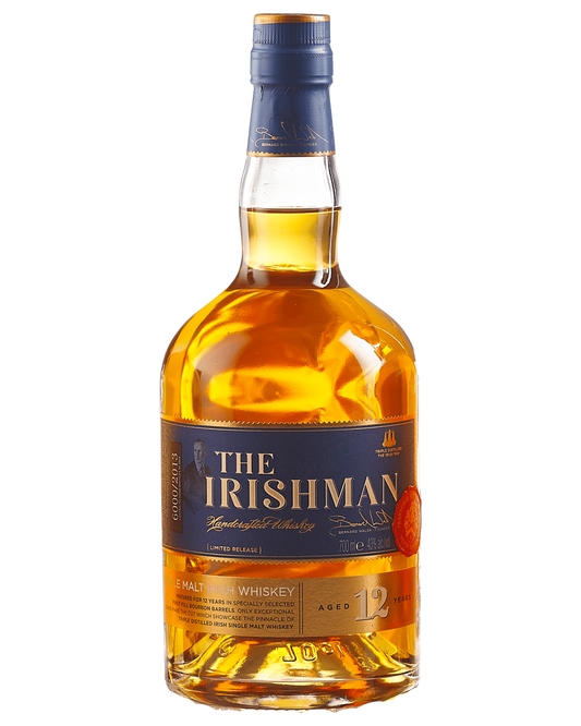 The Irishman 12 Year Old Single Malt Irish Whiskey 700ml