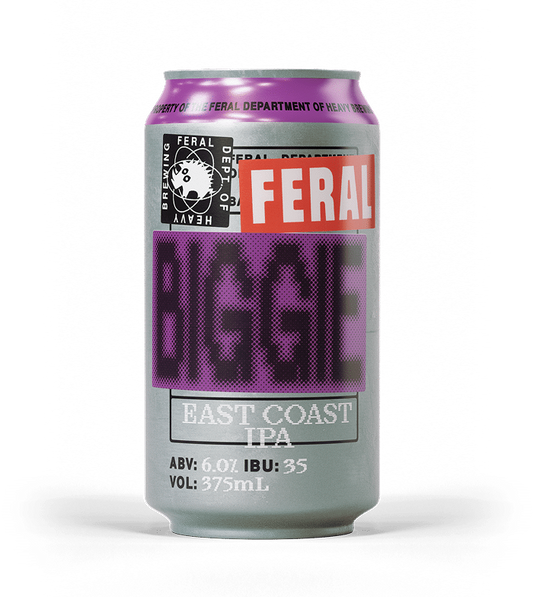 Feral Brewing Co Biggie Juice East Coast IPA 375ml