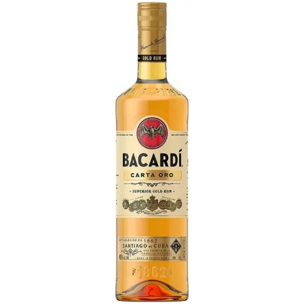 Bacardi Carta Oro Superior Gold Rum 1L