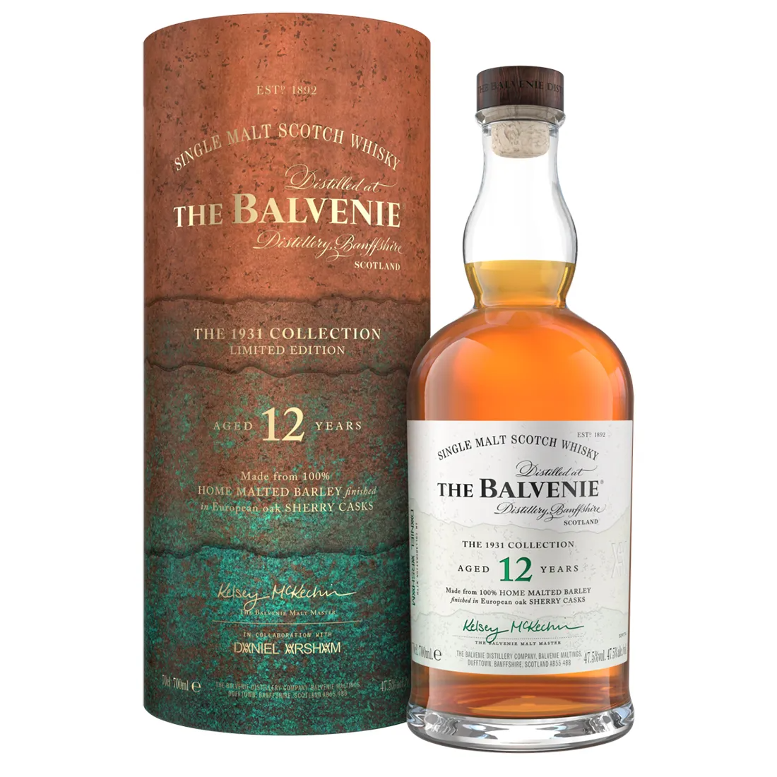 Balvenie 12 Year Old The 1931 Collection Limited Edition Single Malt Whisky 700ml