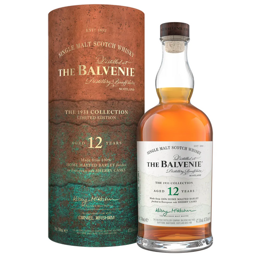 Balvenie 12 Year Old The 1931 Collection Limited Edition Single Malt Whisky 700ml
