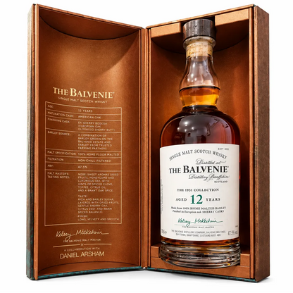 Balvenie 12 Year Old The 1931 Collection Limited Edition Single Malt Whisky 700ml