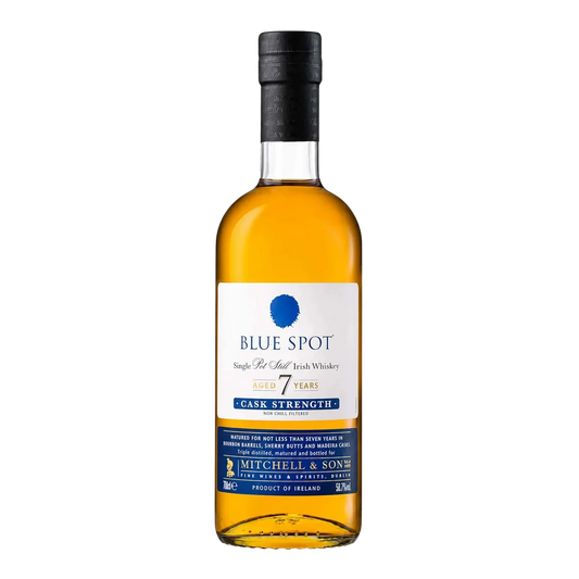 Blue Spot 7 Year Old Cask Strength Single Pot Still Irish Whiskey 700ml