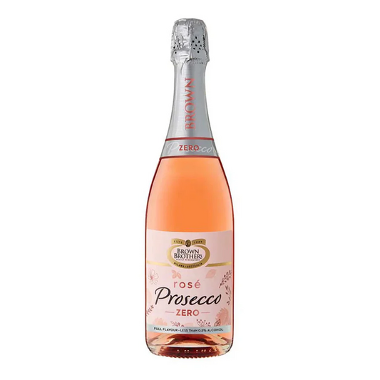 Brown Brothers ZERO Prosecco Rose - Boozeit.com.au