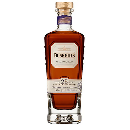 Bushmills 25 Year Old Port Pipes Finish Single Malt Irish Whiskey 700ml