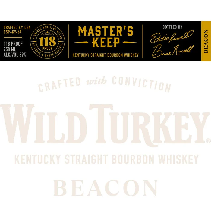 Wild Turkey Master's Keep Beacon Kentucky Straight Bourbon 750ml