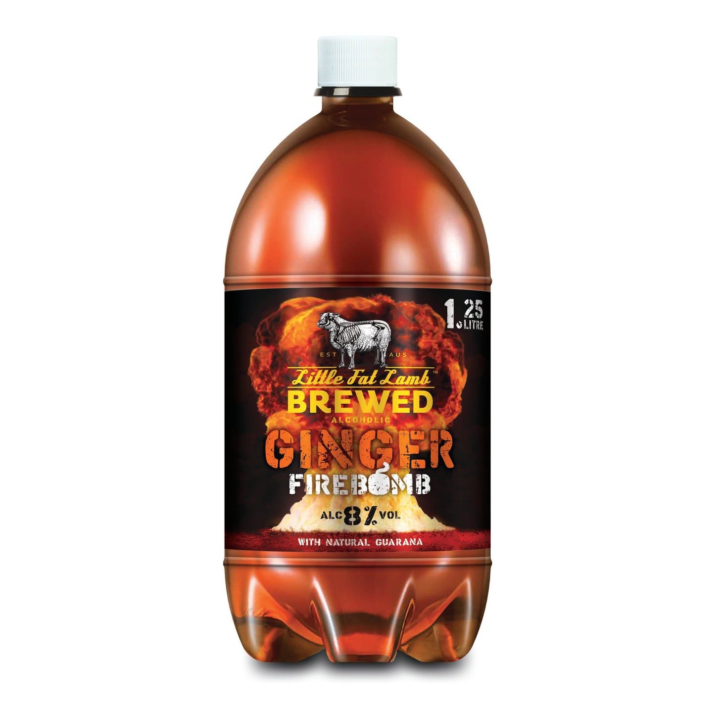 Little Fat Lamb Brewed Ginger Firebomb 8% 1.25L
