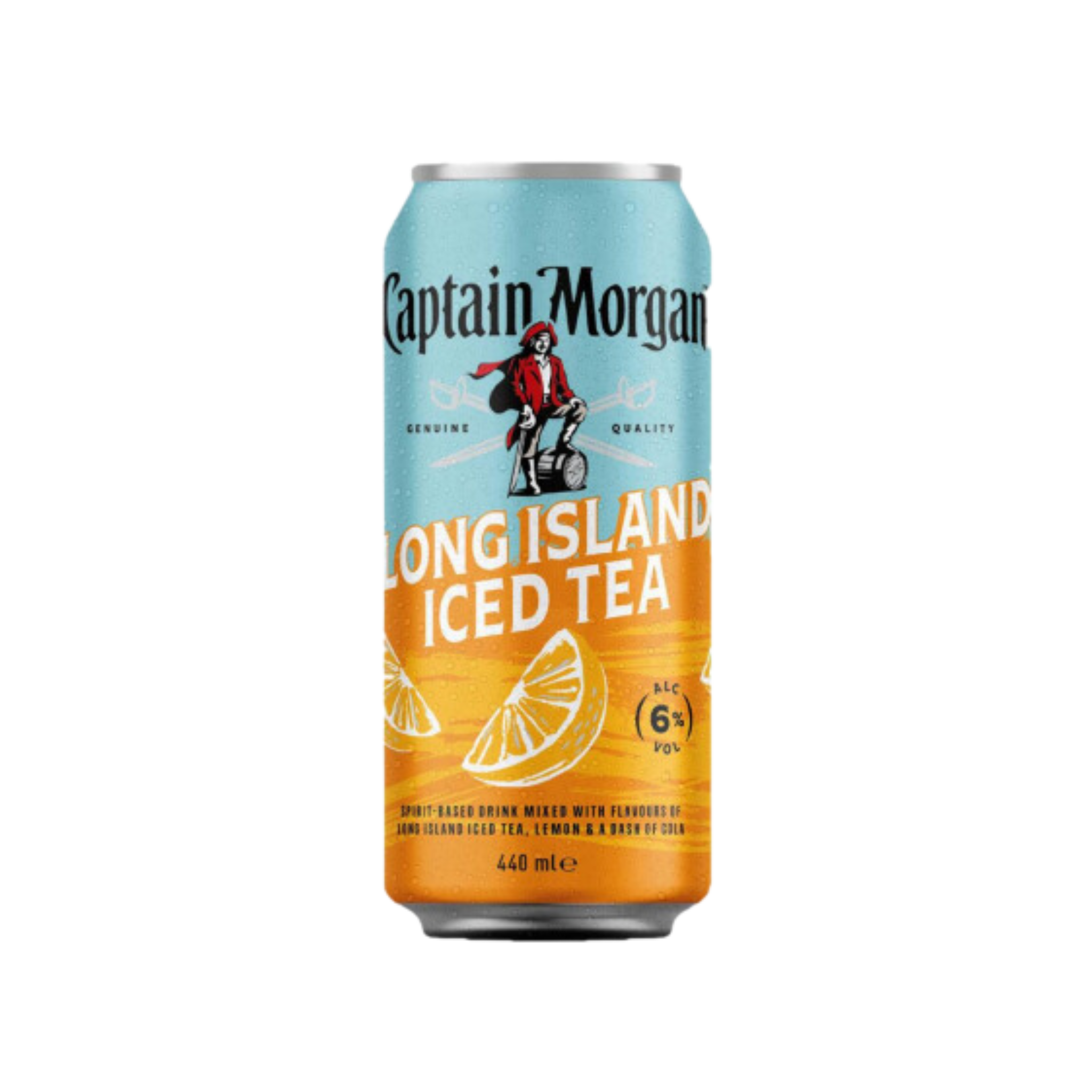 Captain Tea Captain Morgan Long Island Iced Tea 6% Cans 440ml – Boozeit.com.au