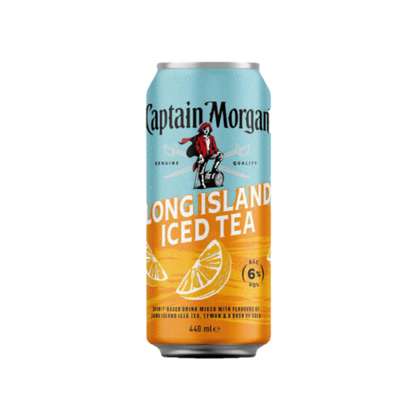 Captain Morgan Long Island Iced Tea 6% Cans 440ml