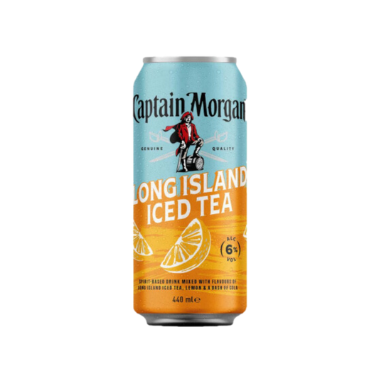 Captain Morgan Long Island Iced Tea 6% Cans 440ml