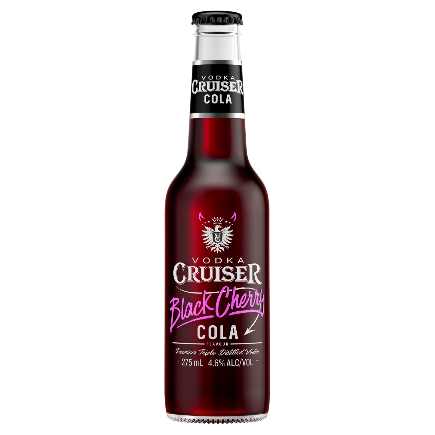 Vodka Cruiser Black Cherry Cola Bottles 275ml