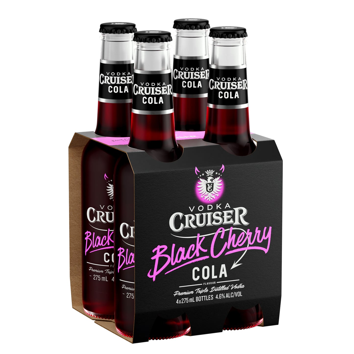 Vodka Cruiser Black Cherry Cola Bottles 275ml