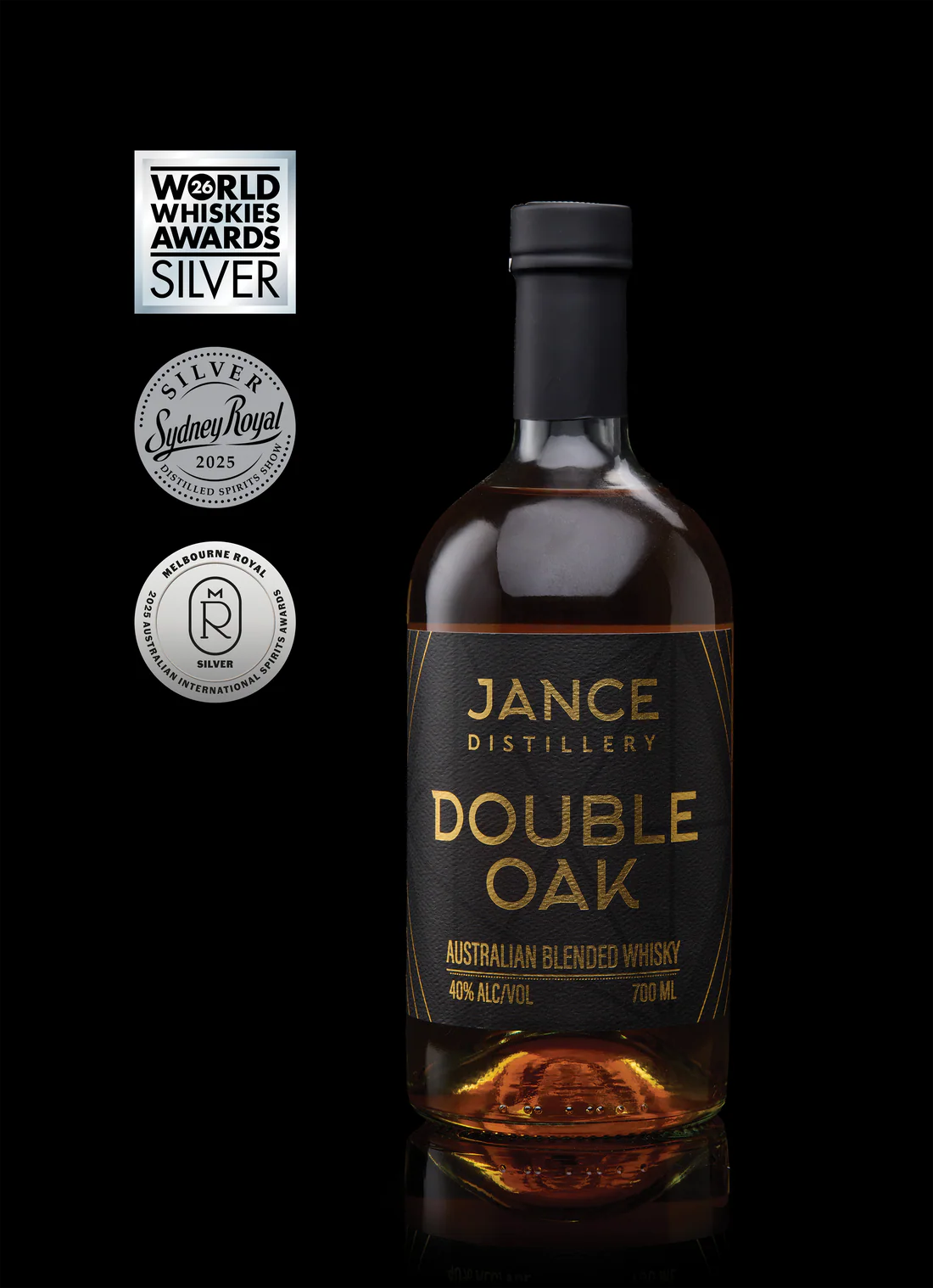 Jance Distillery Double Oak Whisky 700ml