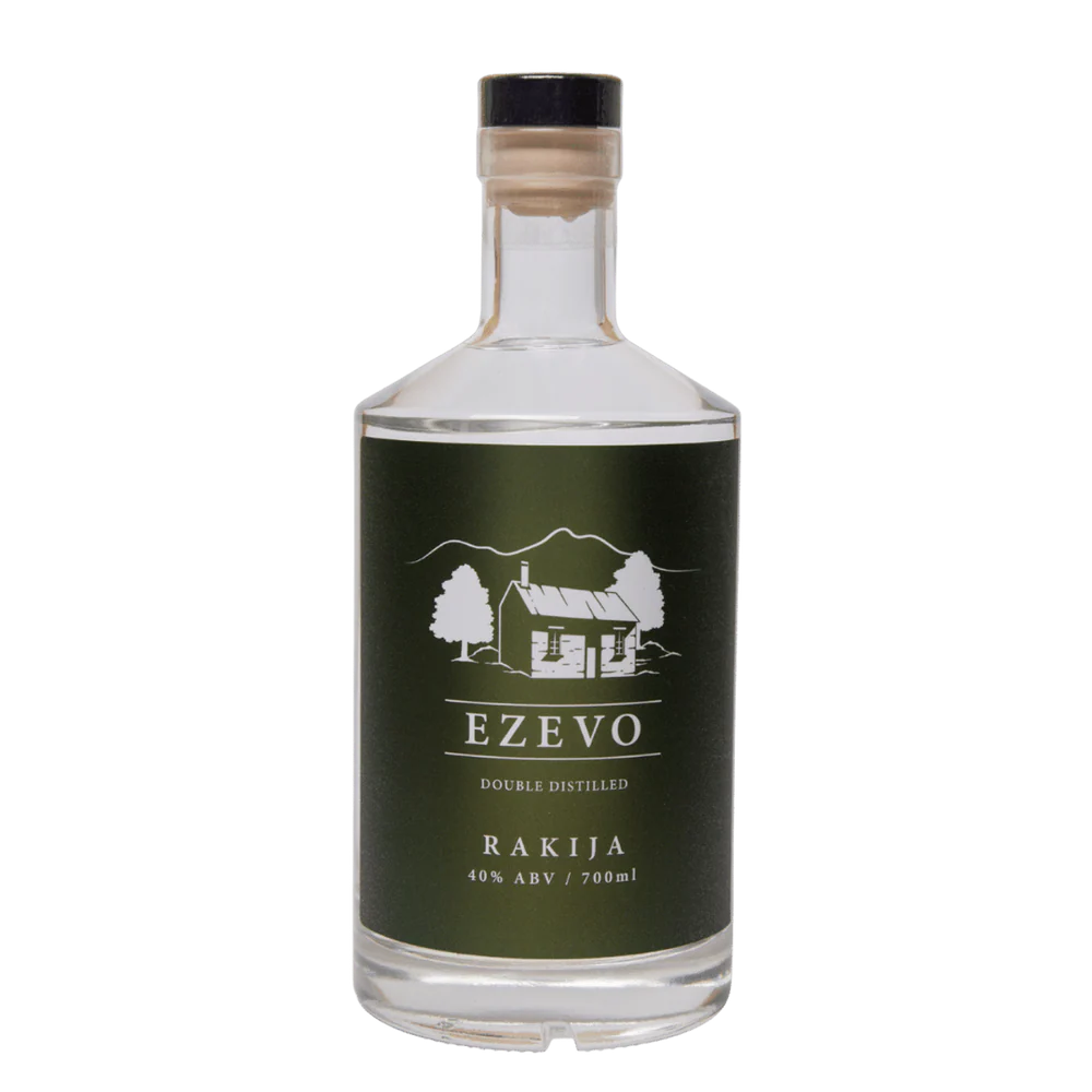 Ezevo Clear Double Distilled Rakija 700ml - Boozeit.com.au