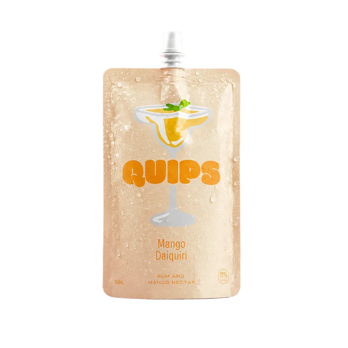 Quips Mango Daiquiri Cocktail Pouch 168ml