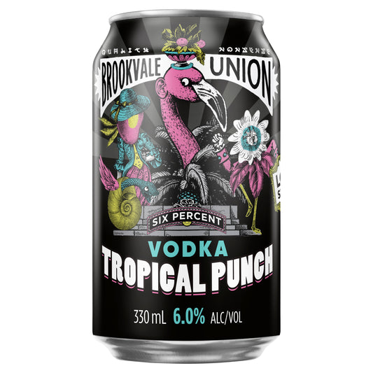 Brookvale Union Vodka Tropical Punch Cans 330ml