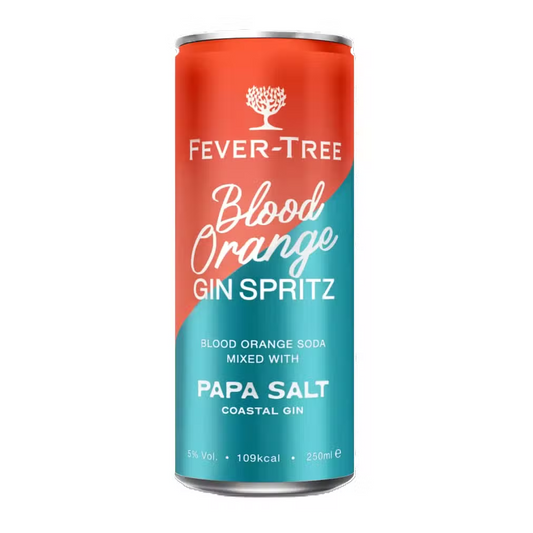 Fever Tree & Papa Salt Blood Orange Gin Spritz Cans 250ml