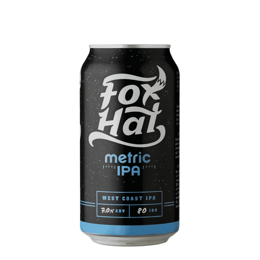 Fox Hat Metric IPA Cans 375ml
