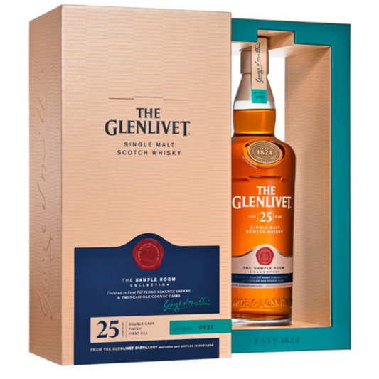 Glenlivet 25 Year Old The Sample Room Collection Single Malt Whisky 700ml