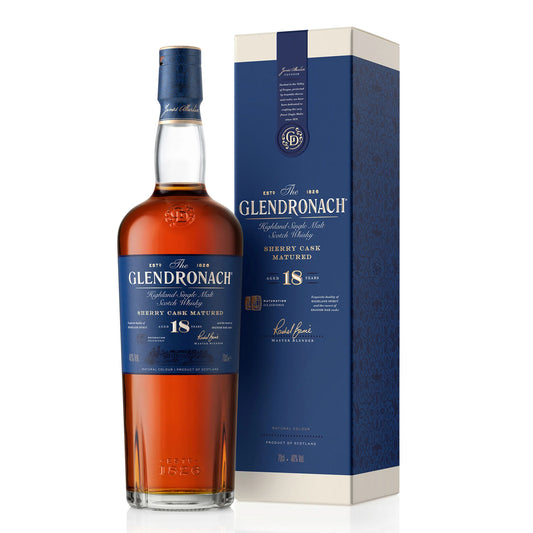 The GlenDronach 18 Year Old Single Malt Scotch Whisky 700ml