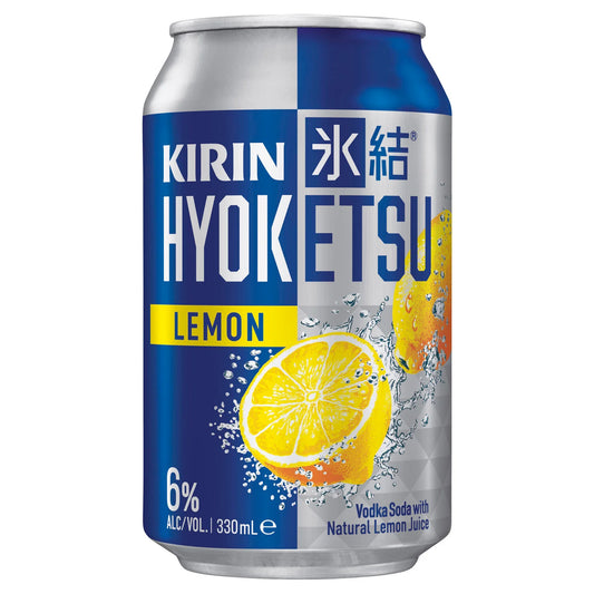 Kirin Hyoketsu Lemon 6% Cans 330ml