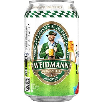 Weidmann German Beer Cans 330ml