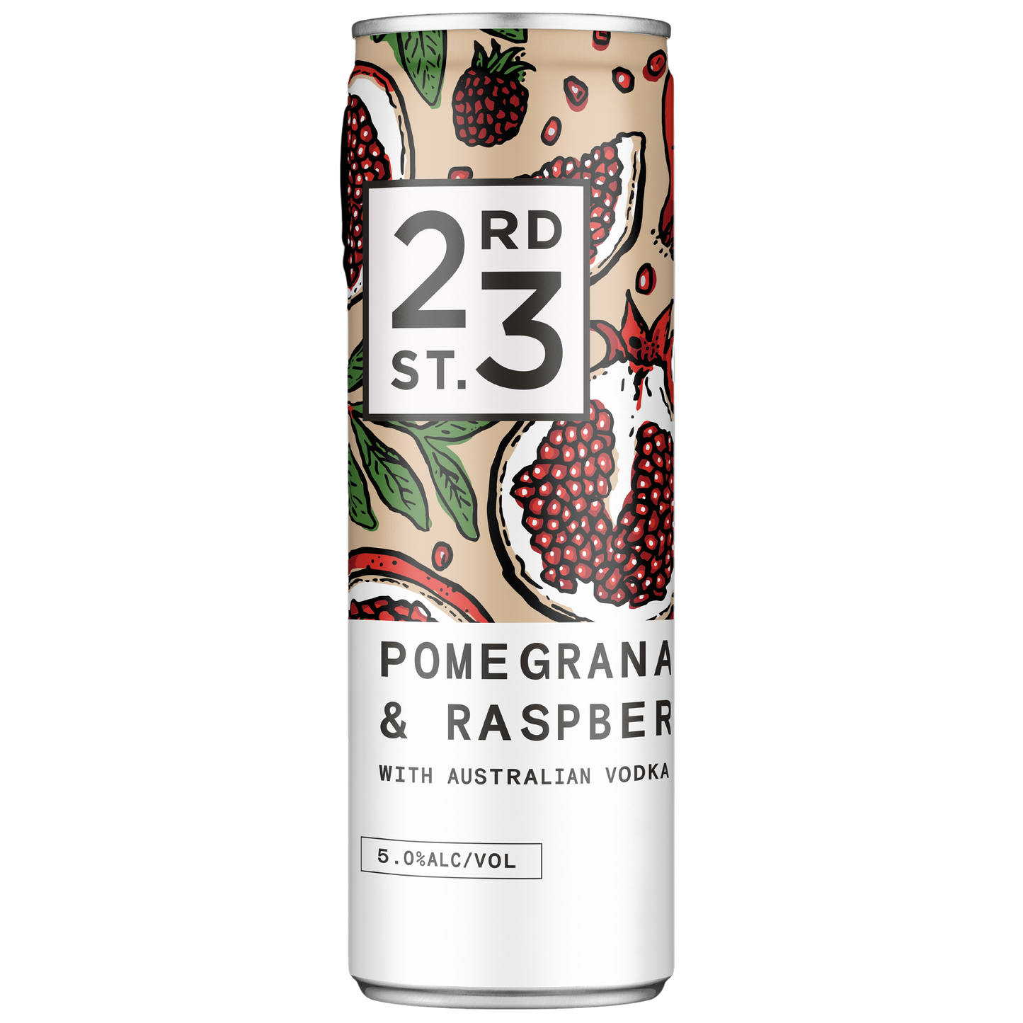 23rd Street Distillery Pomegranate & Raspberry With Australian Vodka 300ml
