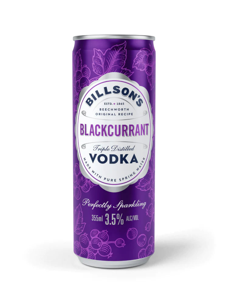 Billson's Vodka Blackcurrant 355ml