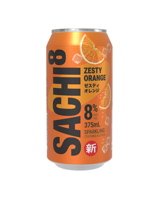 Sachi8 Zesty Orange Cans 375ml