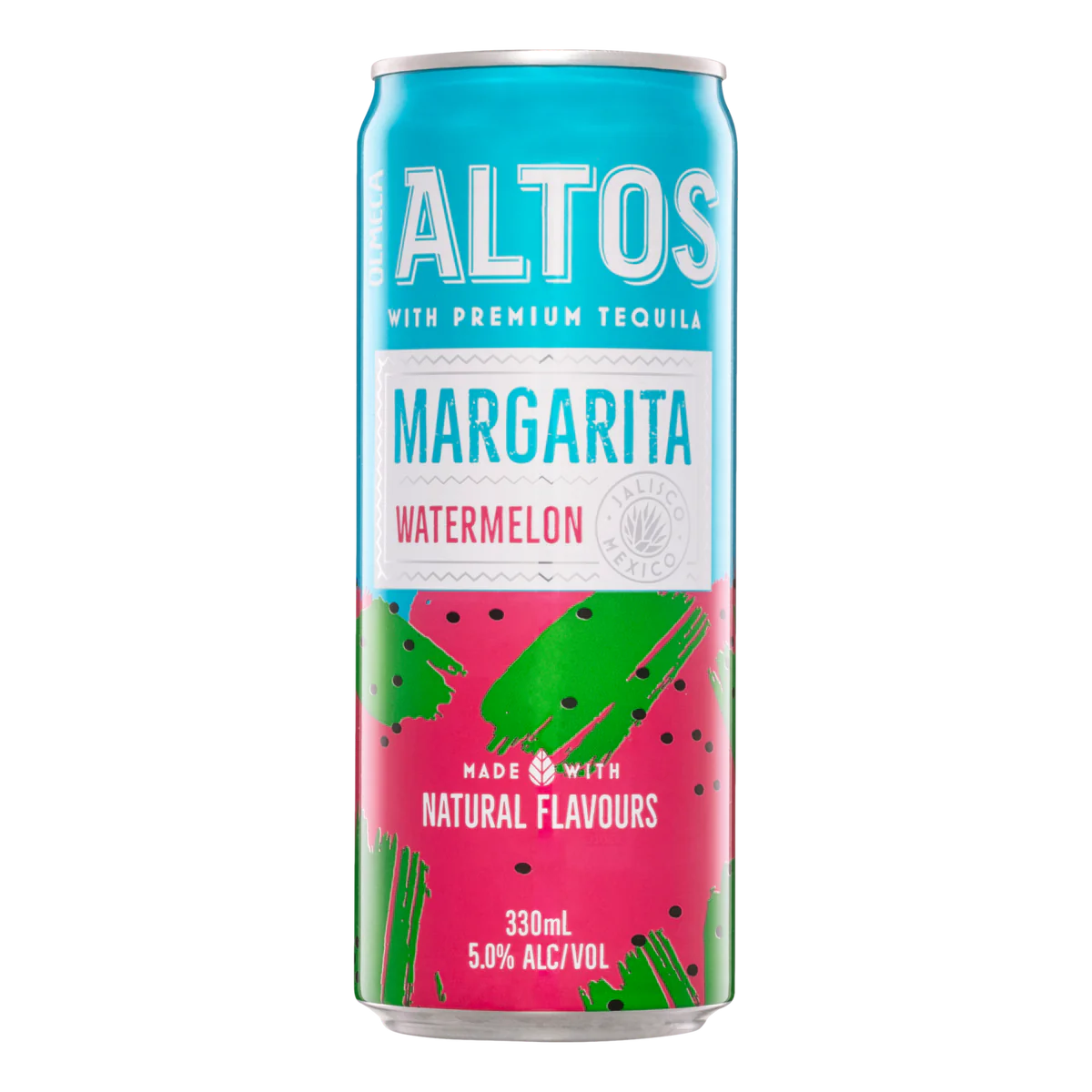 Olmeca Altos Tequila Watermelon Margarita 330ml