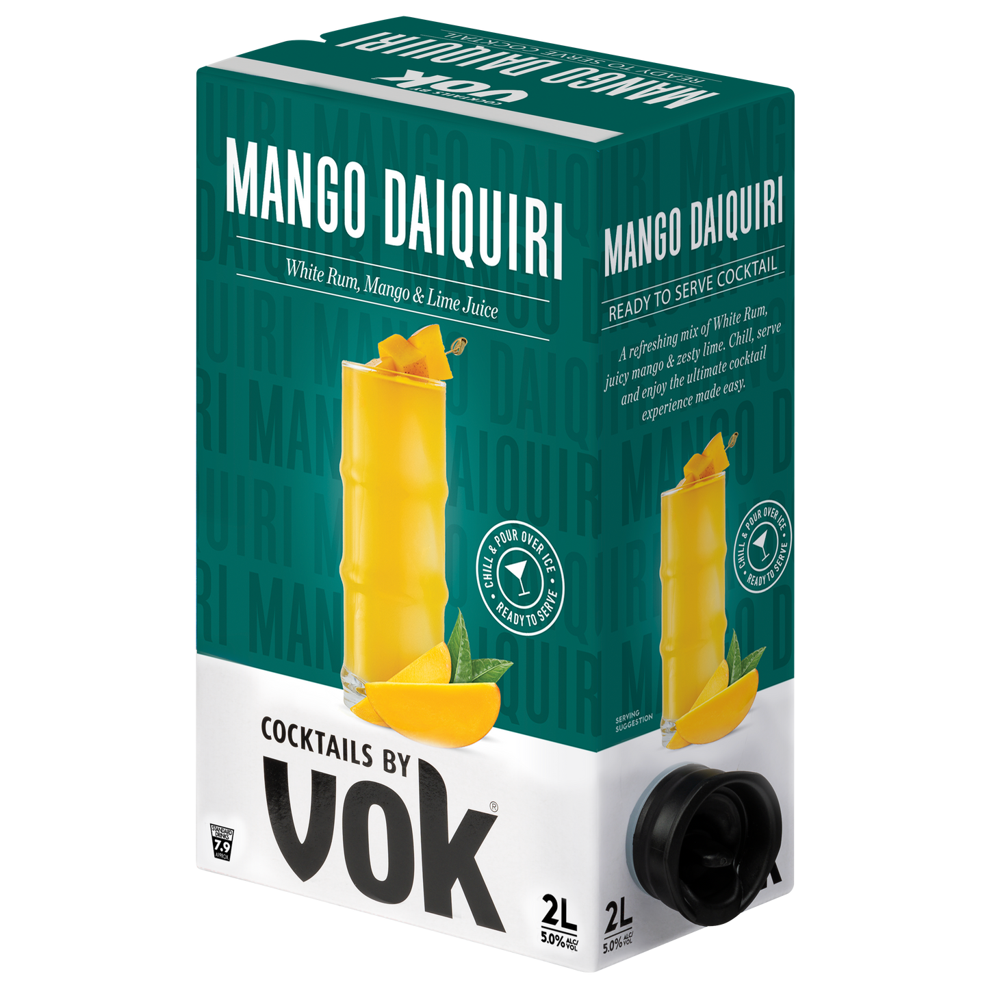 Vok Cocktails Mango Daiquiri 2L