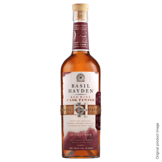 Basil Hayden's Red Wine Cask Finish Bourbon Whiskey 750ml