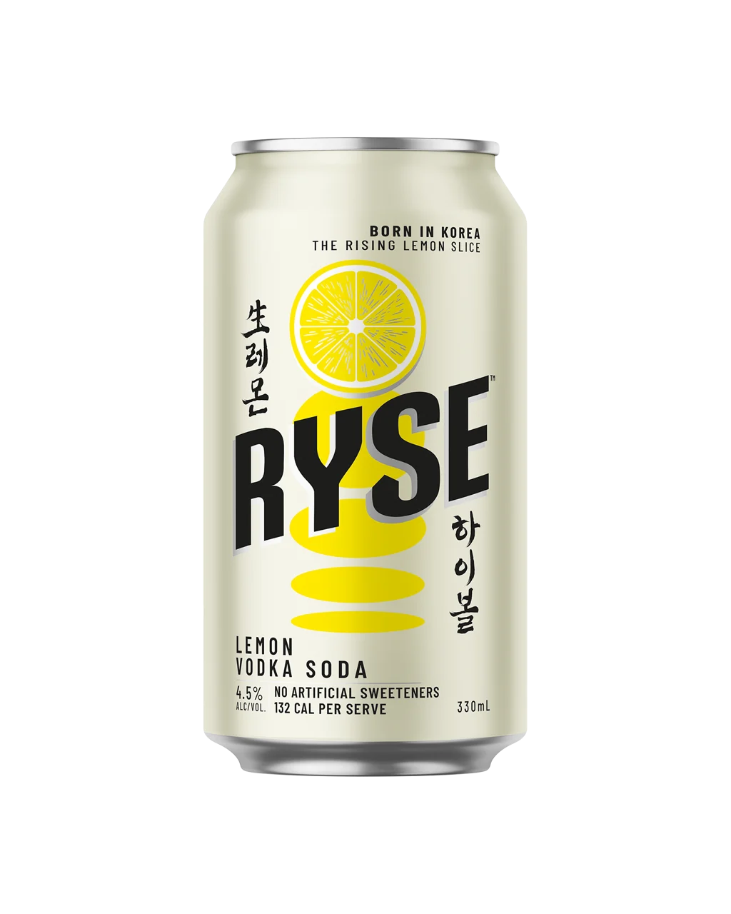 RYSE Vodka Lemon Soda Cans 330ml