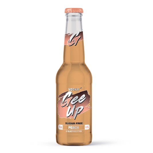 Gee Up Vodka Peach Bottles 275ml