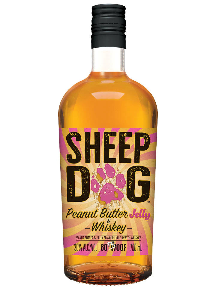 Sheep Dog Peanut Butter & Jelly Whiskey 700ml - Boozeit.com.au